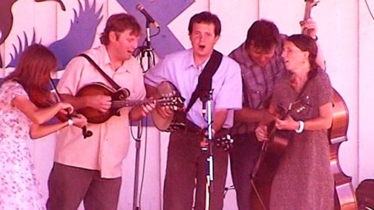 Reeltime Travelers "All Night Long" 7/17/03 Grey Fox Bluegrass Festival, E Ancramdale, NY
