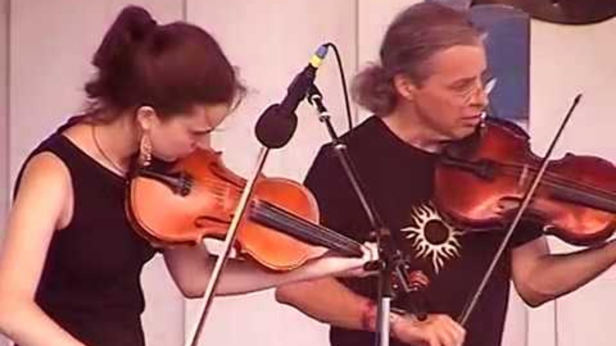 Darol Anger's Republic Of Strings "Evening Prayer Blues" 7/16/05 Grey Fox Bluegrass Festival