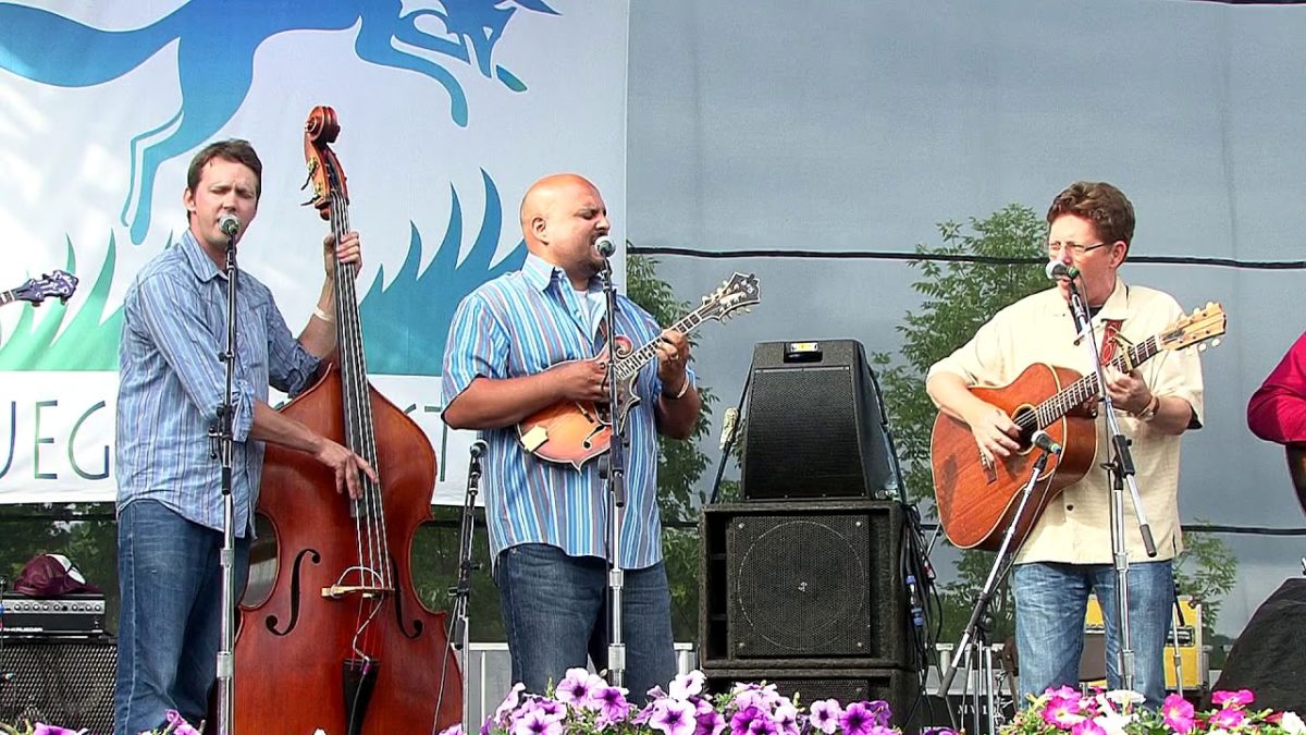Frank Solivan and Dirty Kitchen w Tim O'Brien "Old Home Place" 7/20/12 Grey Fox Bluegrass Festival