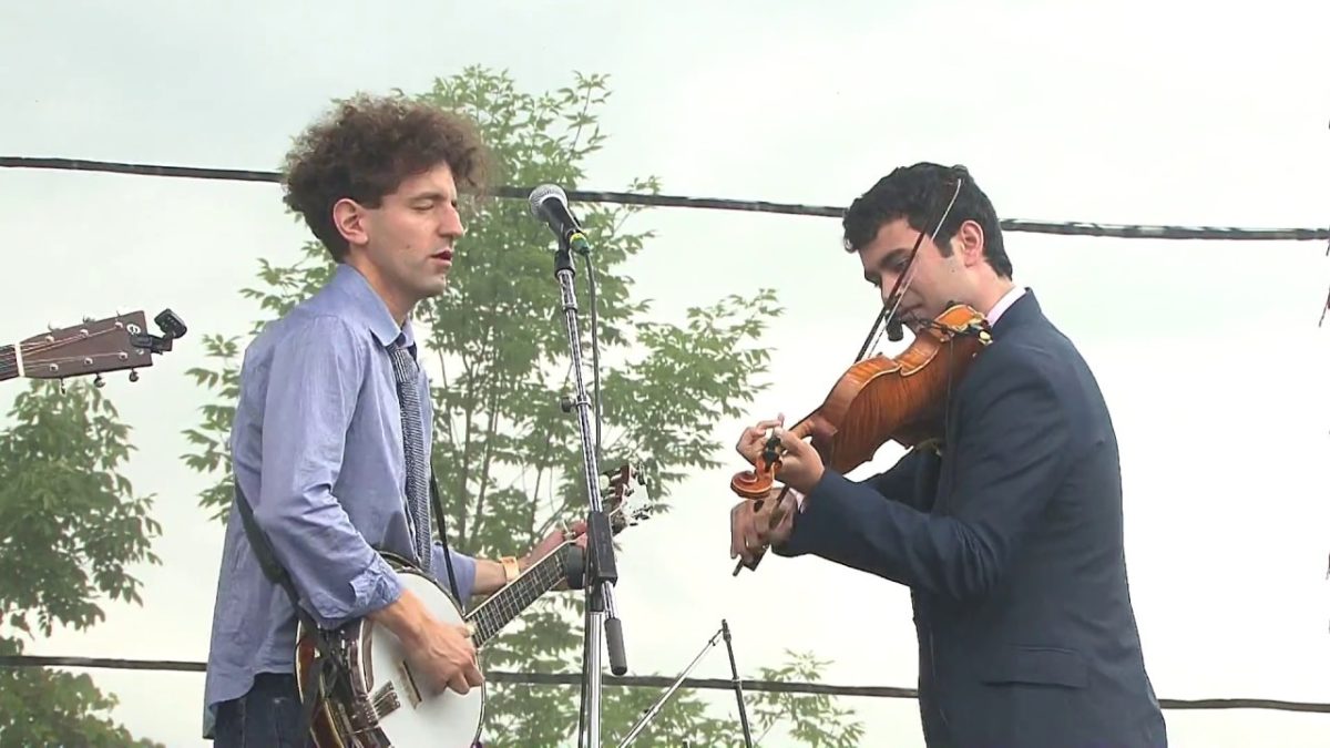 The Deadly Gentlemen "Ol' Barnes" 7/20/12 Grey Fox Bluegrass Festival Oak Hill NY