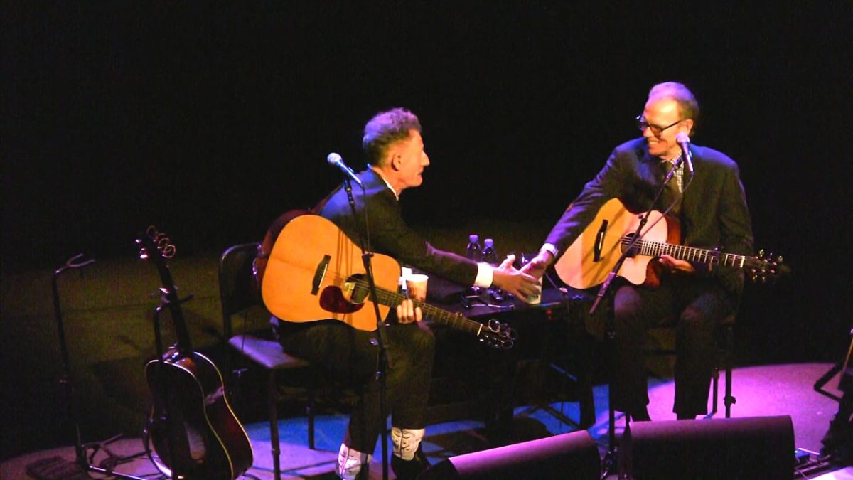 Lyle Lovett and John Hiatt "Church" 1/27/17 Paramount Theater Rutland, VT