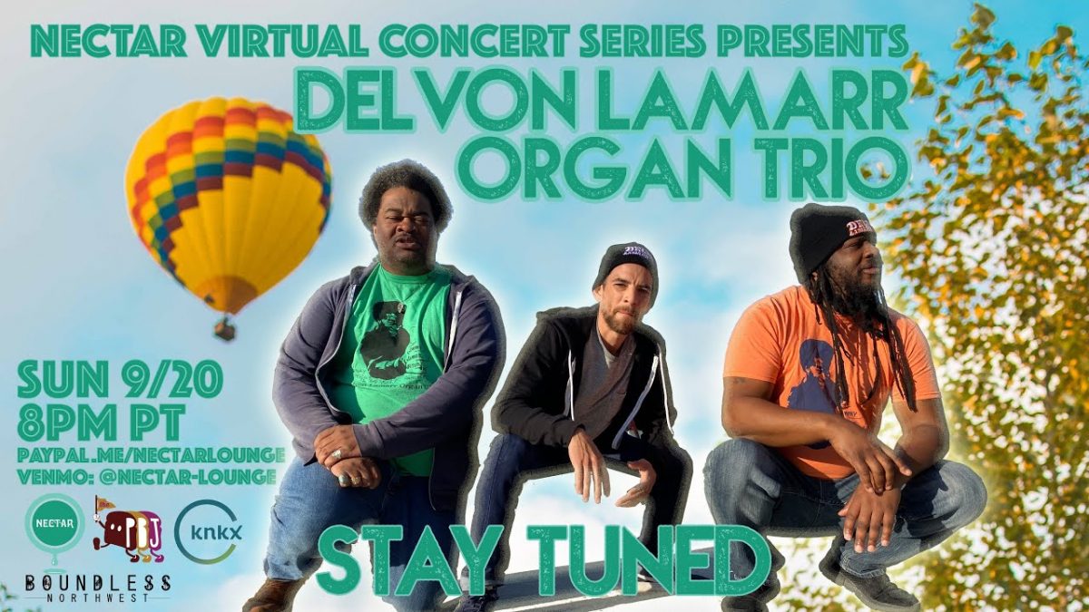 NVCS presents DLO3 (DELVON LAMARR ORGAN TRIO)