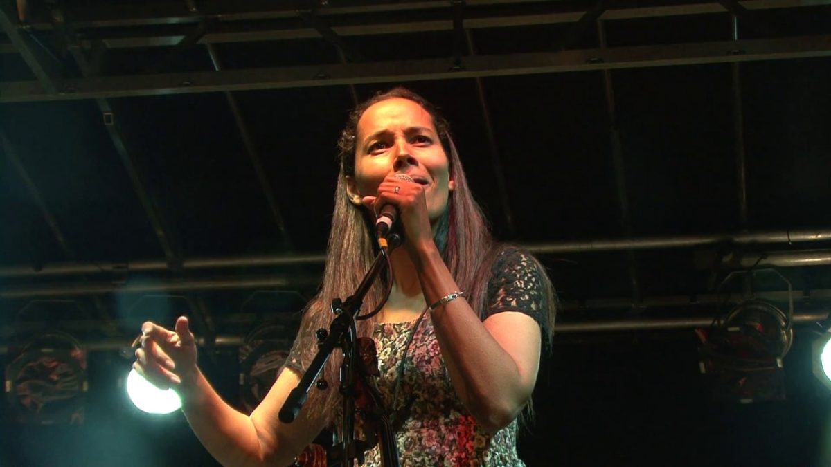 Carolina Chocolate Drops "Waterboy" Freshgrass 2014 MassMoCA, North Adams, MA