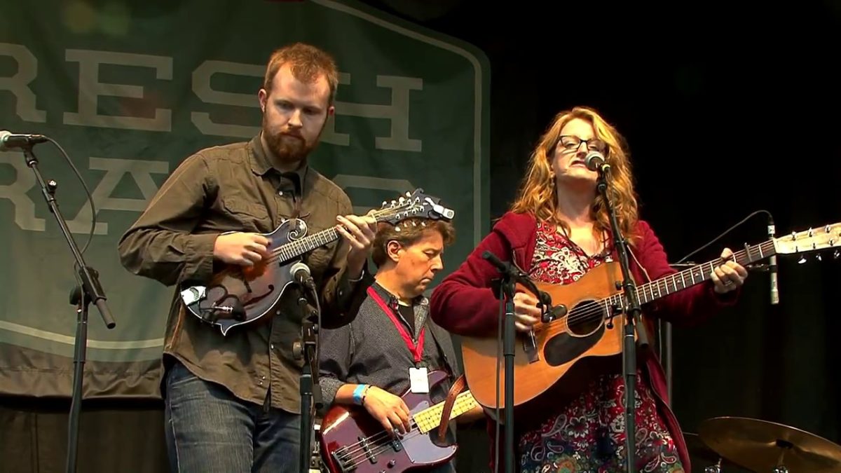 The Alison Brown Band with Claire Lynch "Hummingbird" Freshgrass 2014 N Adams MA