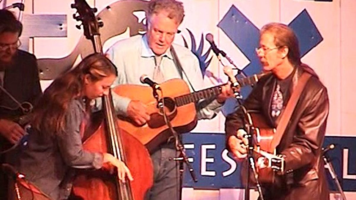 Peter Rowan Tony Rice Quartet "Wild Mustang" 7/17/03 Grey Fox Bluegrass Fesival