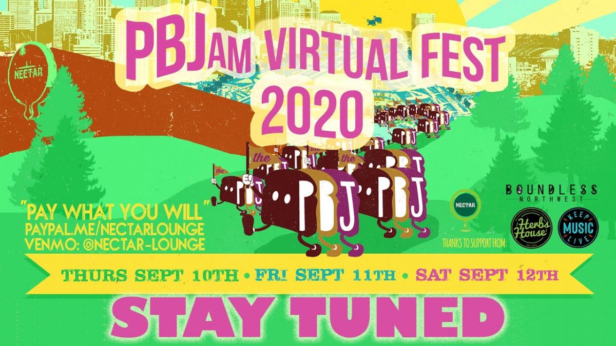 PBJam VIRTUAL FEST Night #3 ft. The High Seagrass and Yak Attack