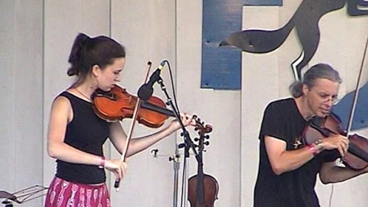 Darol Anger and Republic of Strings 7/16/05 "Andre's New Shoes" Grey Fox Bluegrass Festival
