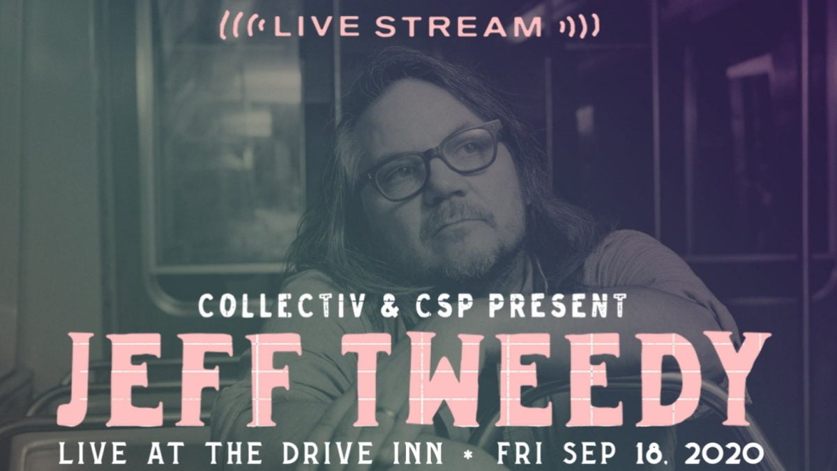 Today’s Livestreams, September 18, 2020: Jeff Tweedy, Greensky Bluegrass, Aqueous & More