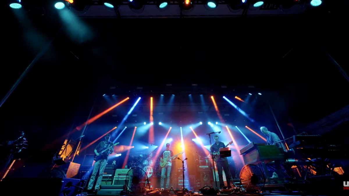 Umphrey's McGee Performs 'Hurt Bird Bath' 'At The Drive Inn'