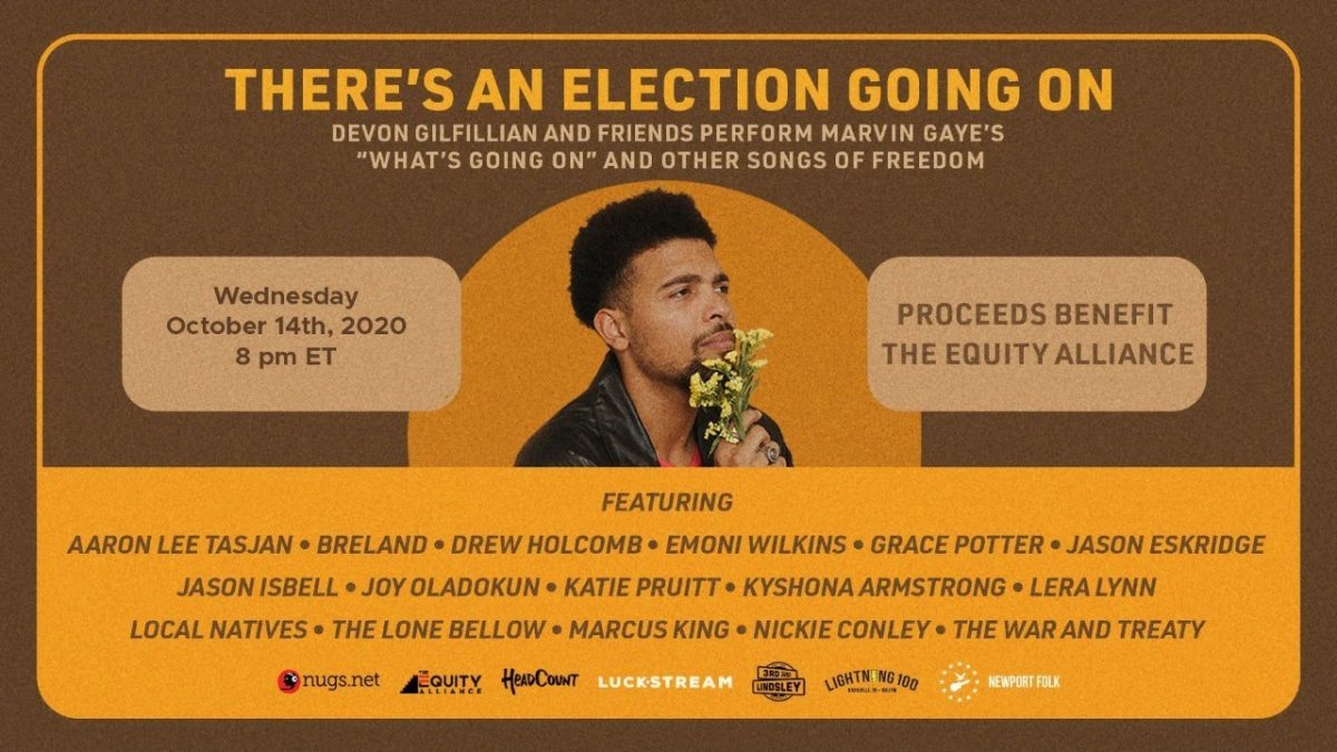 There's An Election Going On: Devon Gilfillian & Friends perform Marvin Gaye's 'What's Going On'