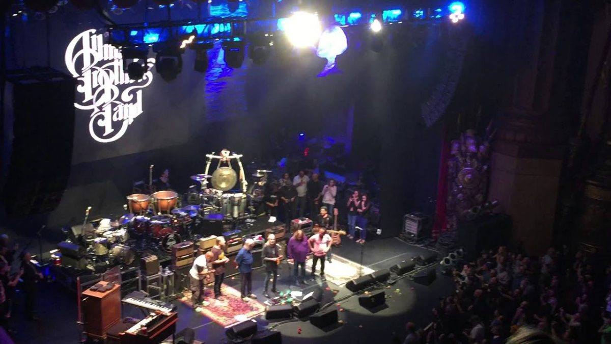 Allman Brothers Band - Encore Speech & Trouble No More 10/28/14 Final Show @ Beacon
