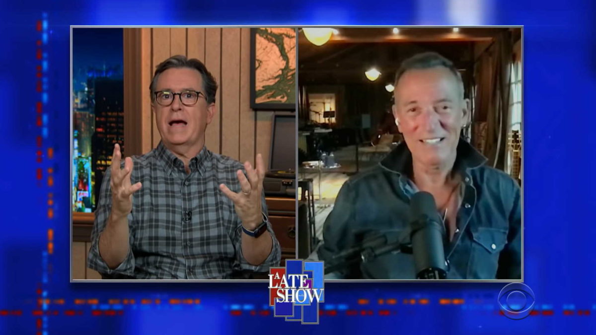 Bruce Springsteen Talks ‘Letter To You,’ Bob Dylan, Lana Del Rey & More On ‘Colbert’