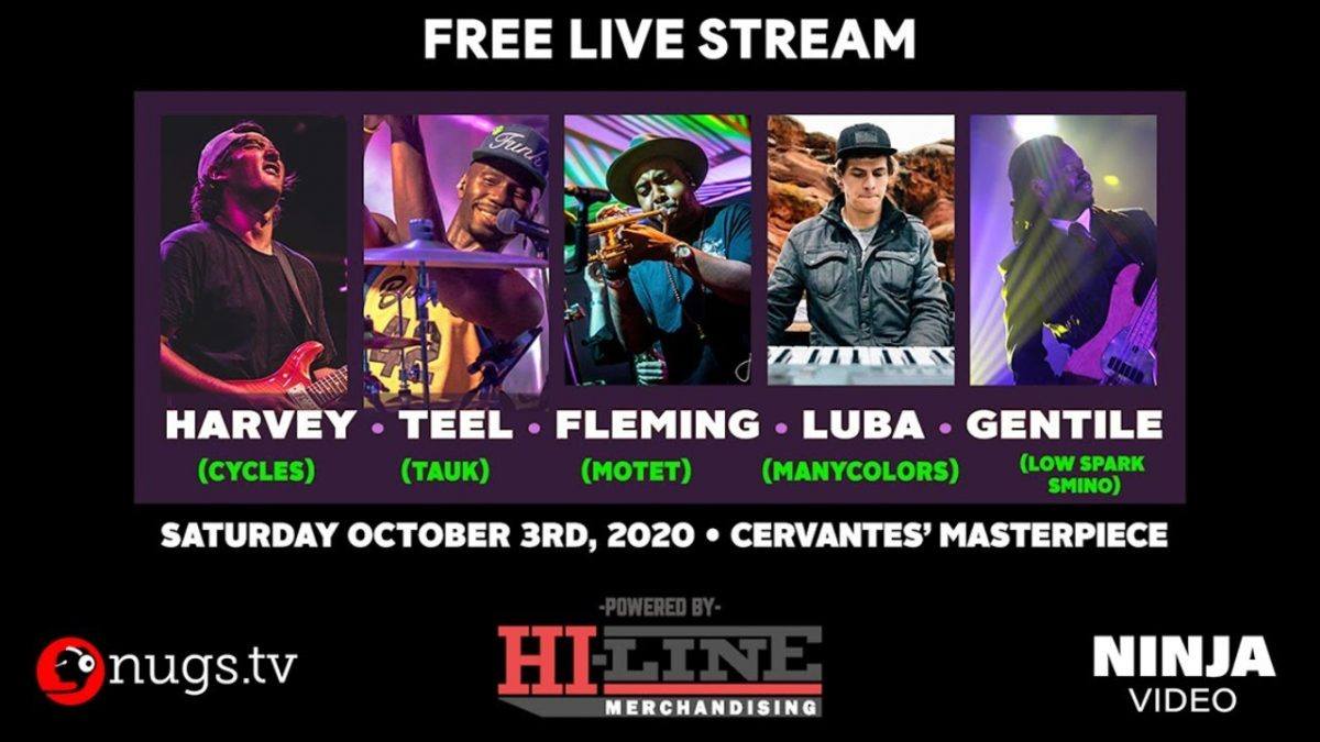 Harvey, Teel, Fleming, Luba & Gentile LIVE from Cervantes, Denver, CO 10/3/20