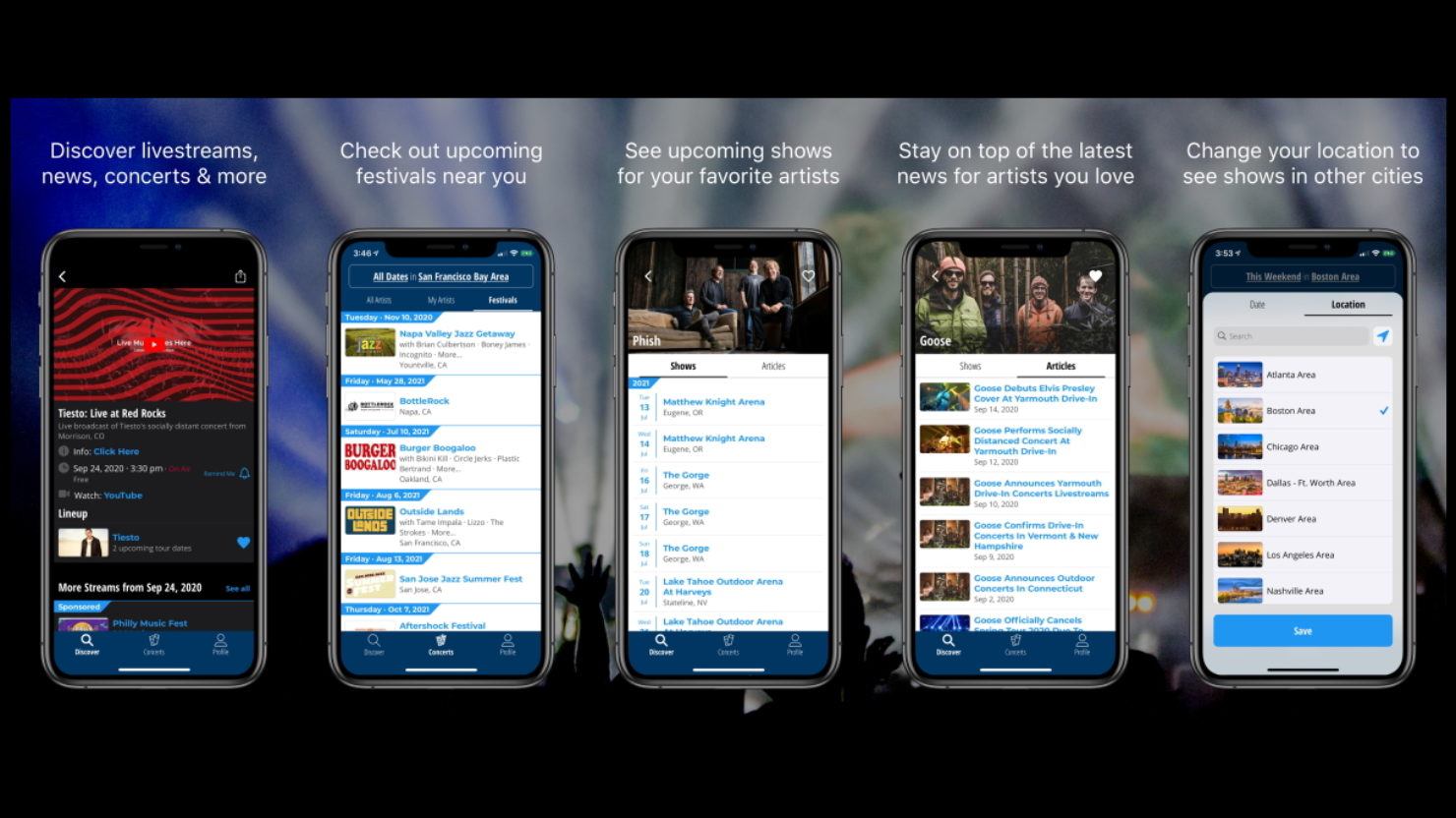JamBase Launches iOS App Update