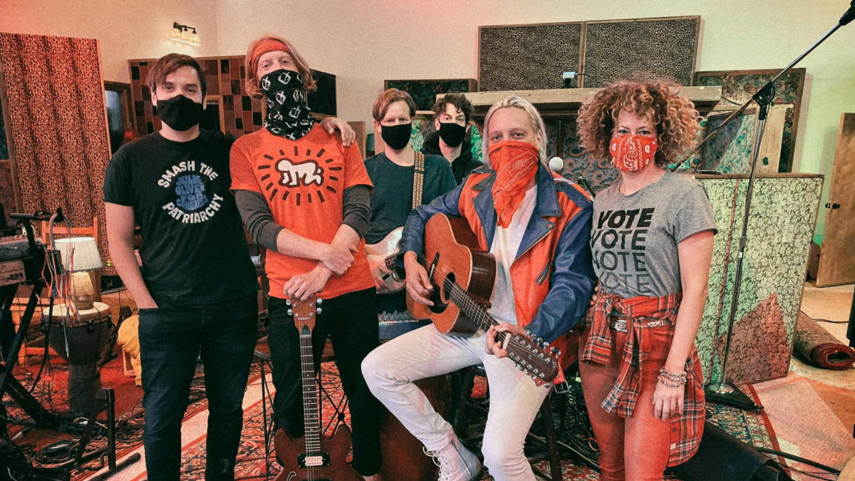 Arcade Fire Performs New Song ‘Generation A’ On ‘Colbert’ Election Night Special