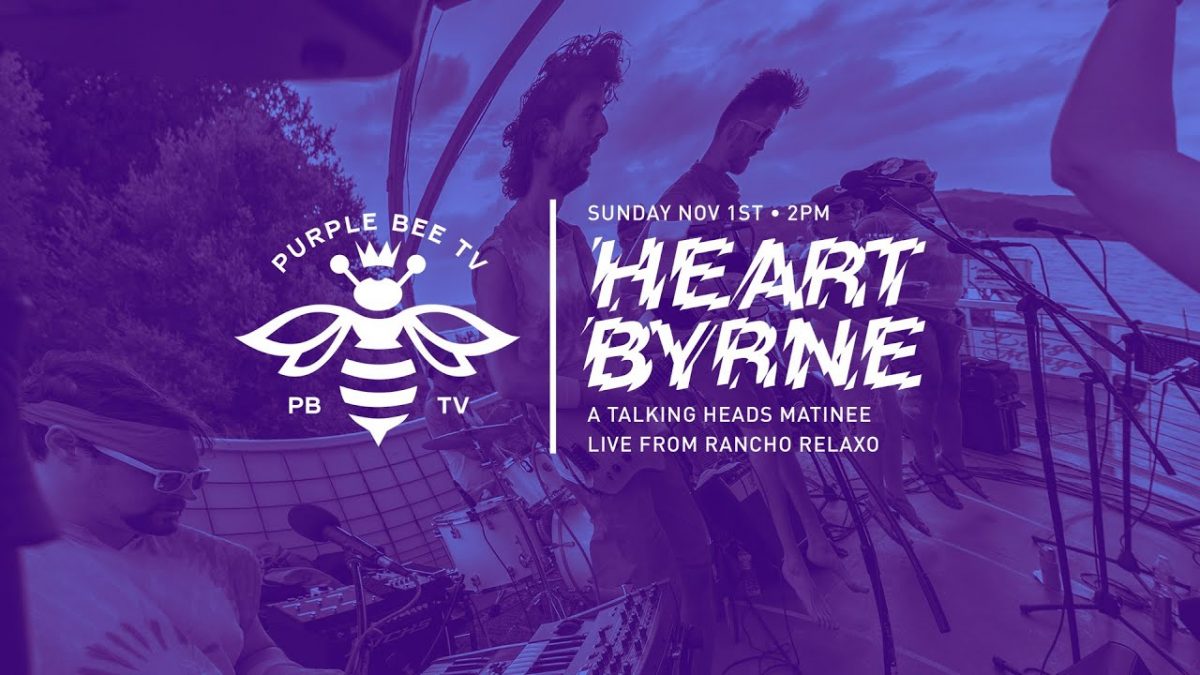 HeartByrne ⚡️ Talking Heads Sunday Matinee at Rancho Relaxo