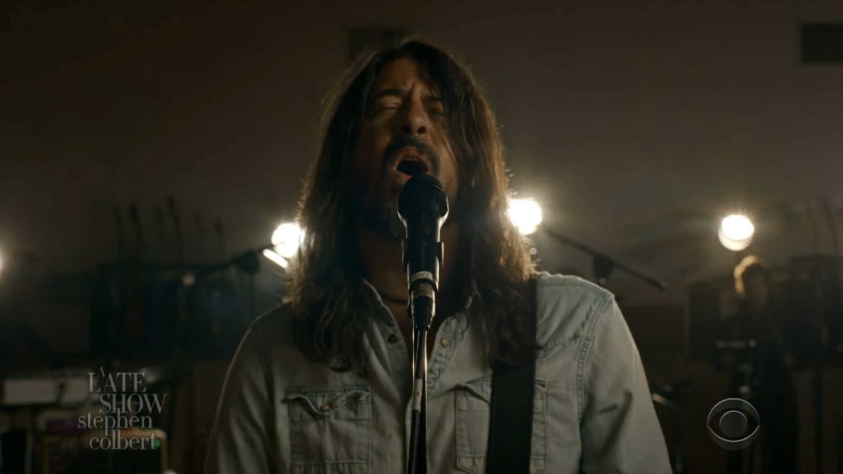 Foo Fighters Play ‘Shame Shame’ On ‘Colbert’