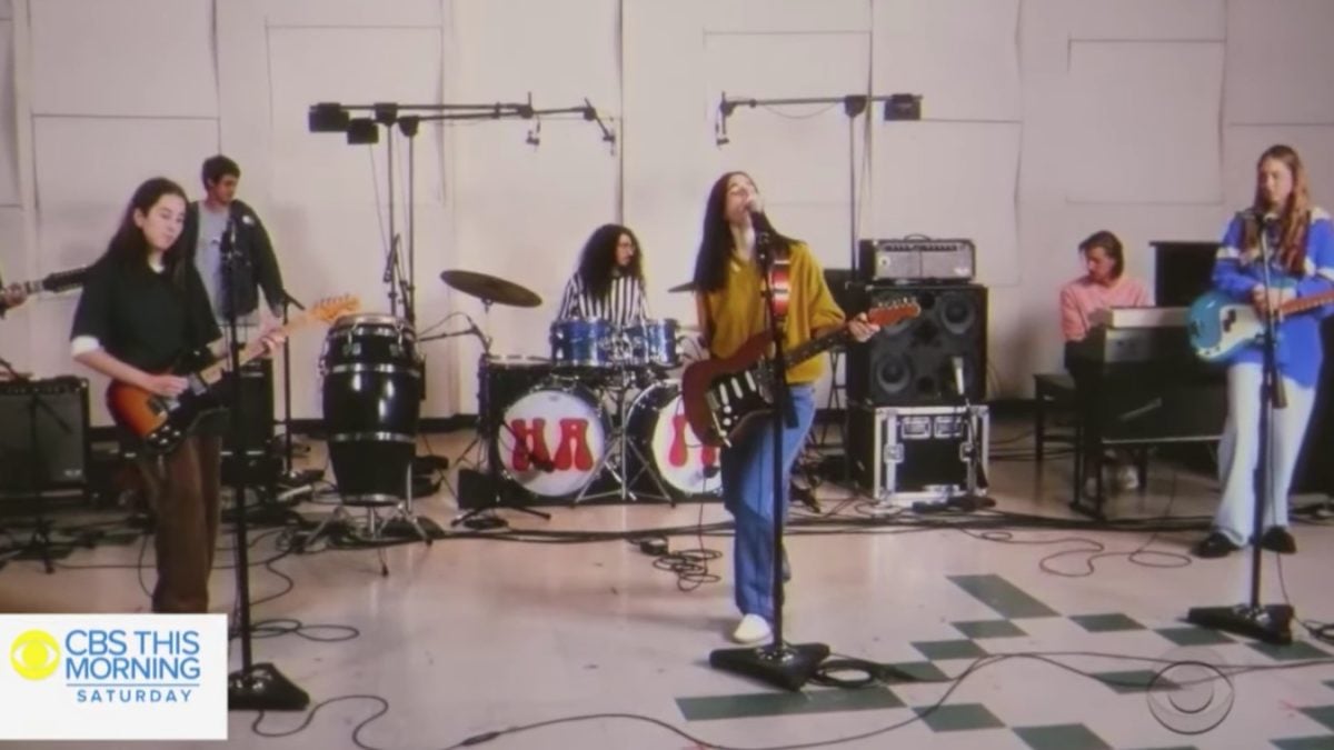 HAIM Appears On ‘CBS This Morning’