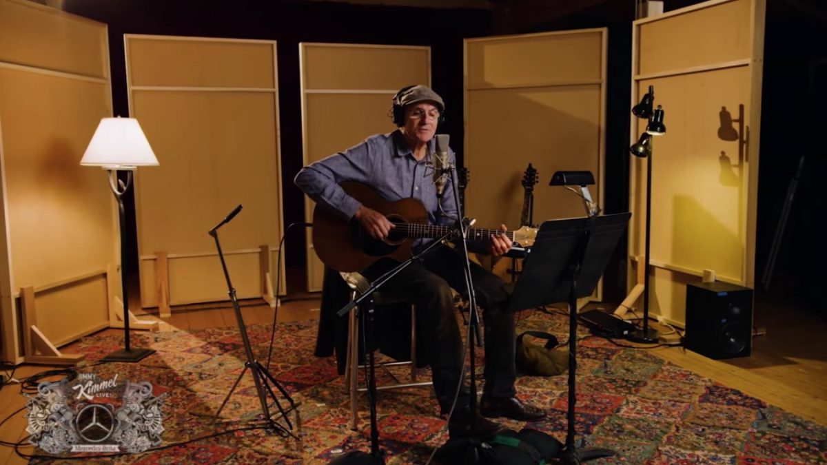 James Taylor Performs 'You’ve Got To Be Carefully Taught' On 'Kimmel'