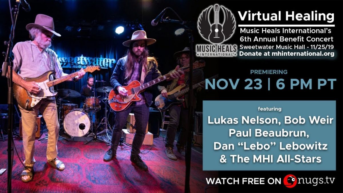 Virtual Healing - Music Heals International’s 6th Annual Benefit Concert (Nov. 25, 2019)