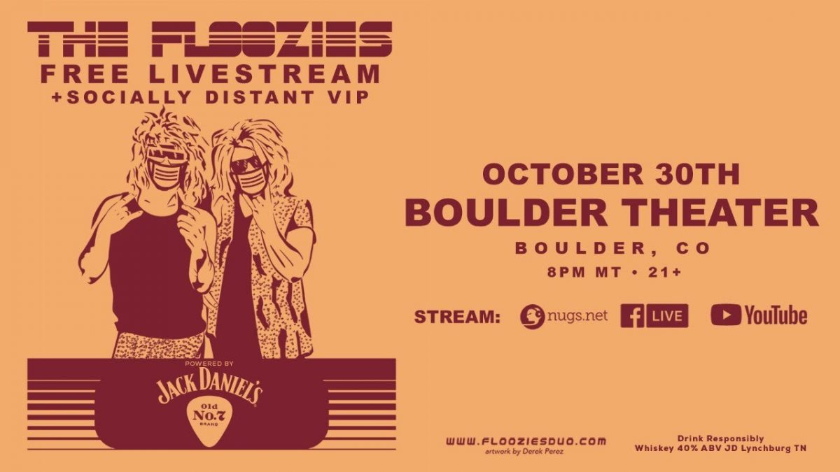 The Floozies LIVE at The Boulder Theater, Boulder, CO Powered by Jack Daniels