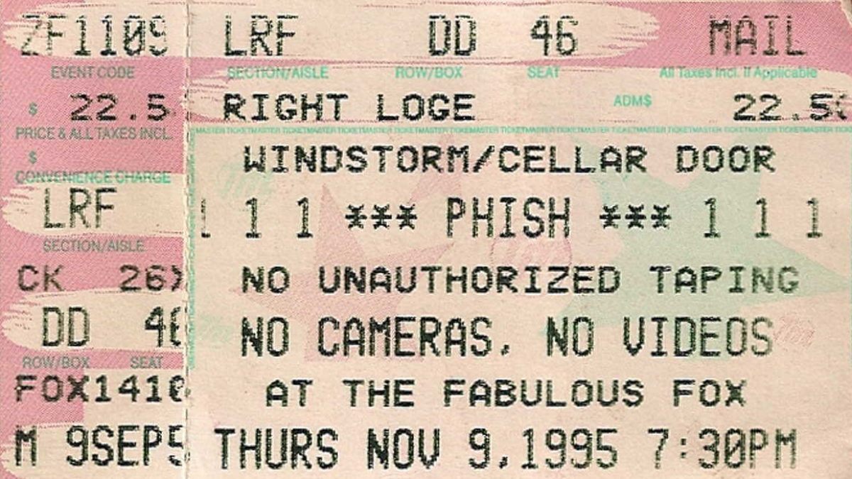 Phish Bags A Stellar 'Reba' On Fall Tour 1995