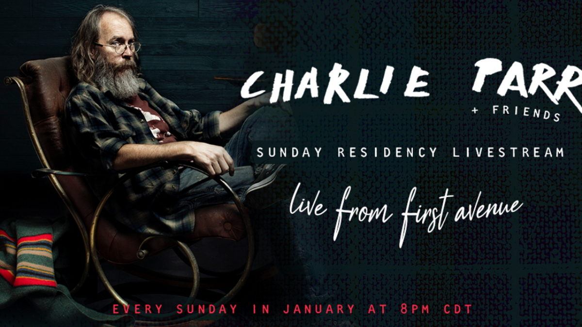 Today’s Livestreams, January 3, 2021: Charlie Parr, Grant-Lee Philips & More