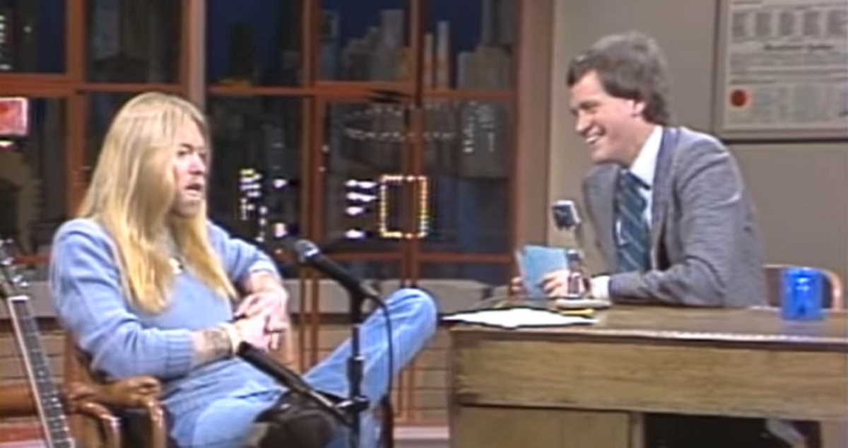 Gregg Allman Letterman Melissa Come Go Blues 1982 Video
