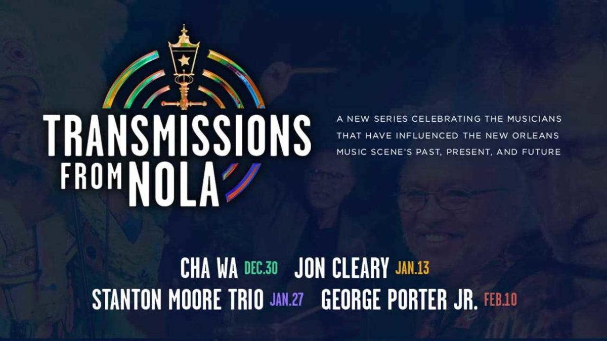 ‘Transmissions From NOLA’ Livestream Series Features George Porter Jr., Stanton Moore Trio & More