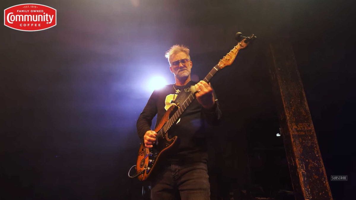 Anders Osborne & Stanton Moore Perform National Anthem For NFL Playoff Game