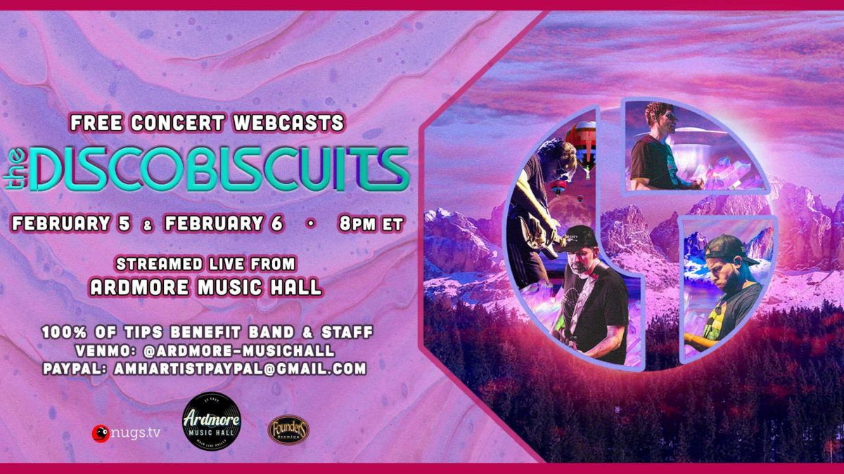 Today's Livestreams, February 5, 2021: The Disco Biscuits, Umphrey's McGee & More