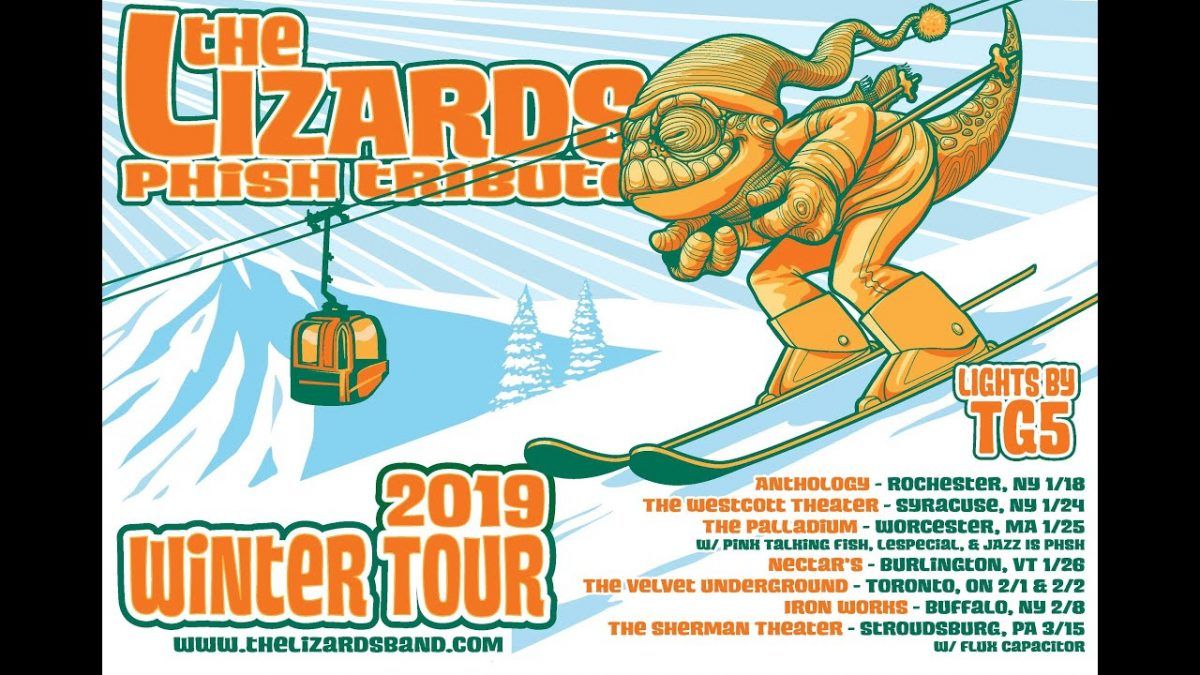 gnuTUBE Replay Series, The Lizards Live @ Nectars in Burlington, VT on January 26, 2019 SBD