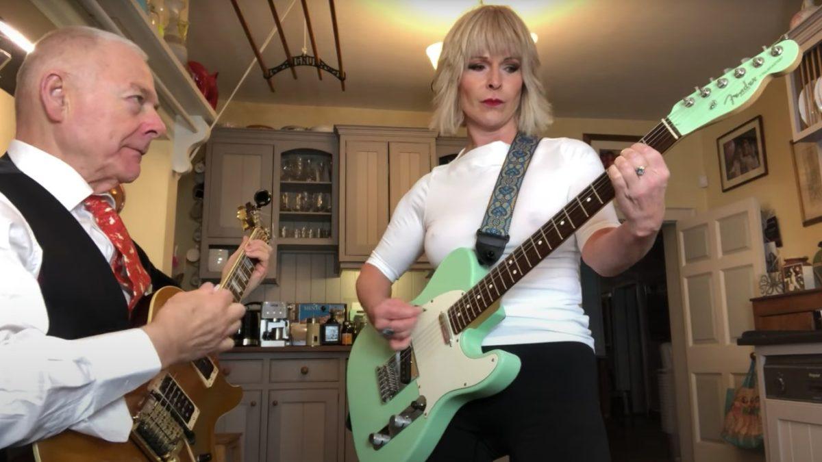 Toyah Willcox & Husband Robert Fripp Of King Crimson Cover ‘I Love Rock ‘N’ Roll’