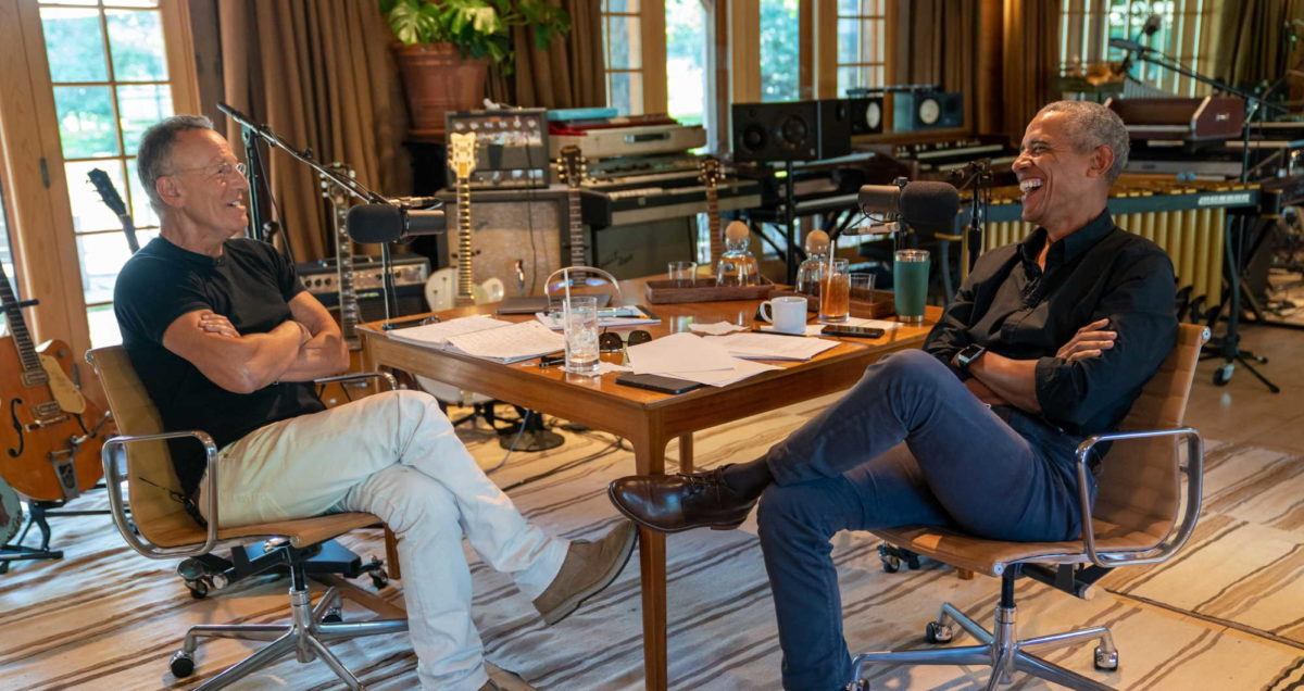 Bruce Springsteen Barack Obama Podcast