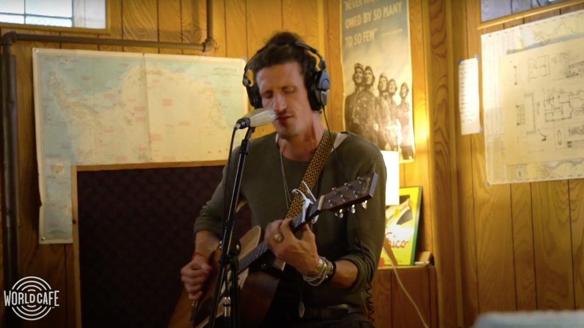 David Shaw Performs World Cafe At Home Session