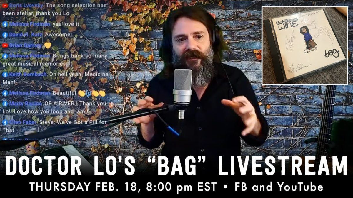 DOCTOR LO PERFORMS "BAG" LIVESTREAM 2-18-21