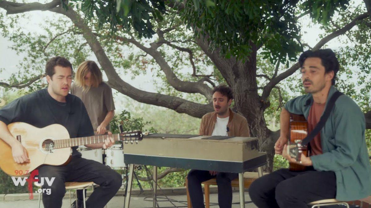 Local Natives - "Dark Days" (Live for WFUV)