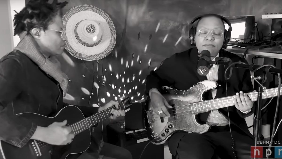 Meshell Ndegeocello Plays 'Tiny Desk (Home) Concert'