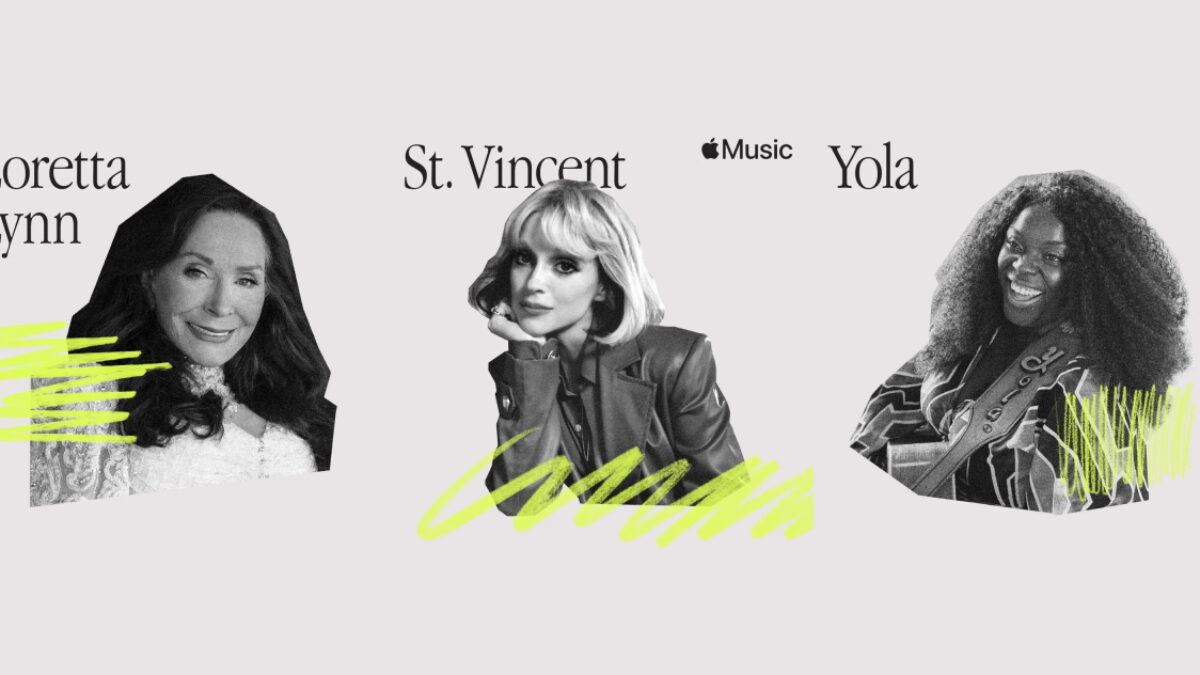 Women’s History Month: Apple Music ‘Visionary Women’ Playlists By Loretta Lynn, St. Vincent, Yola & More
