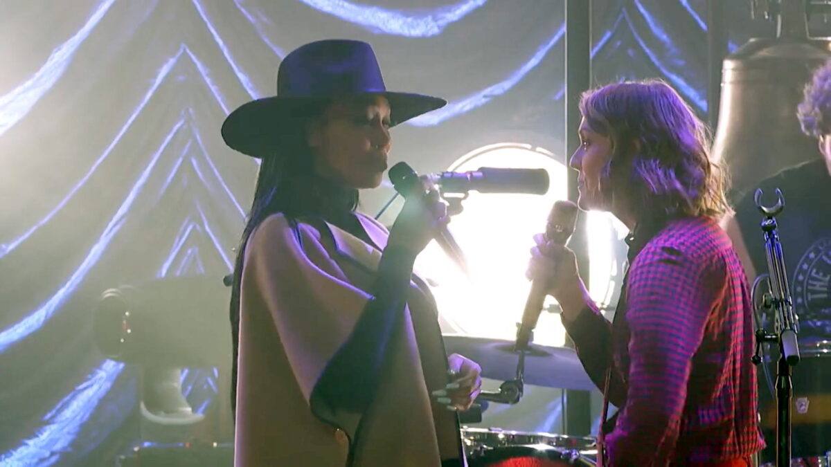 Monica Joins Brandi Carlile At The Ryman Auditorium