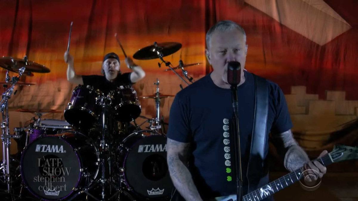 Metallica Celebrates ‘Master Of Puppets’ 35th Anniversary On ‘Colbert’