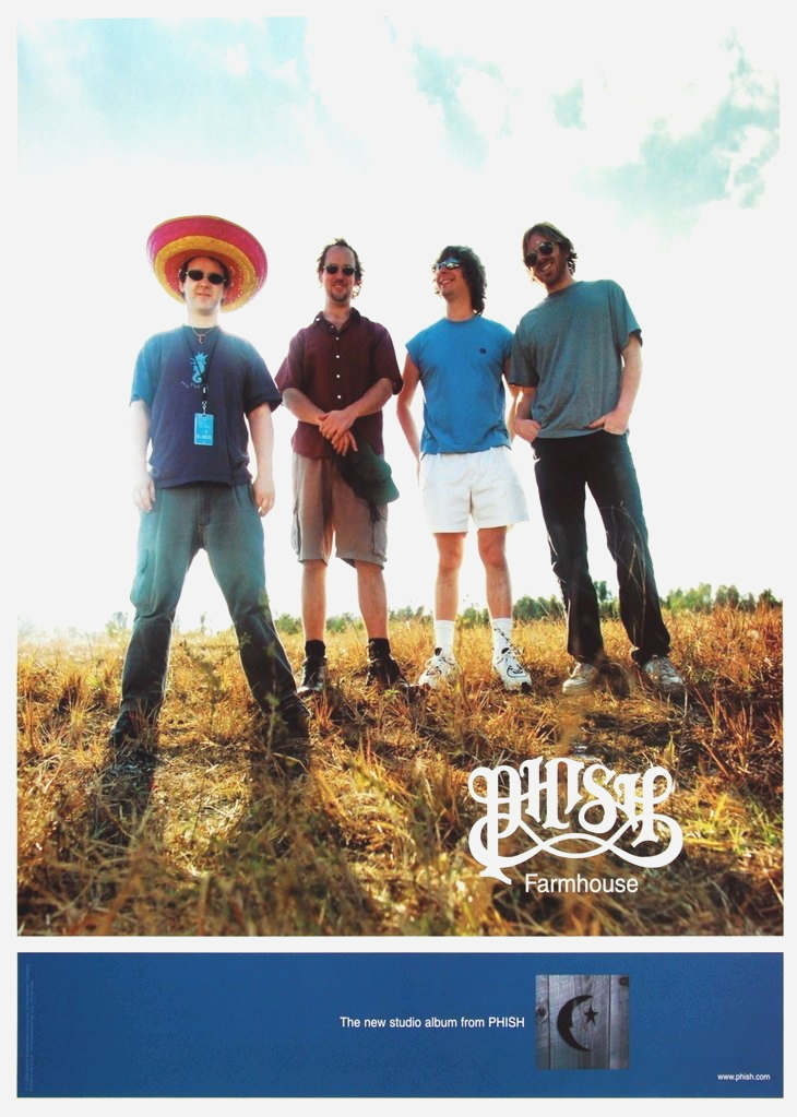 Phish Farmhouse promo poster