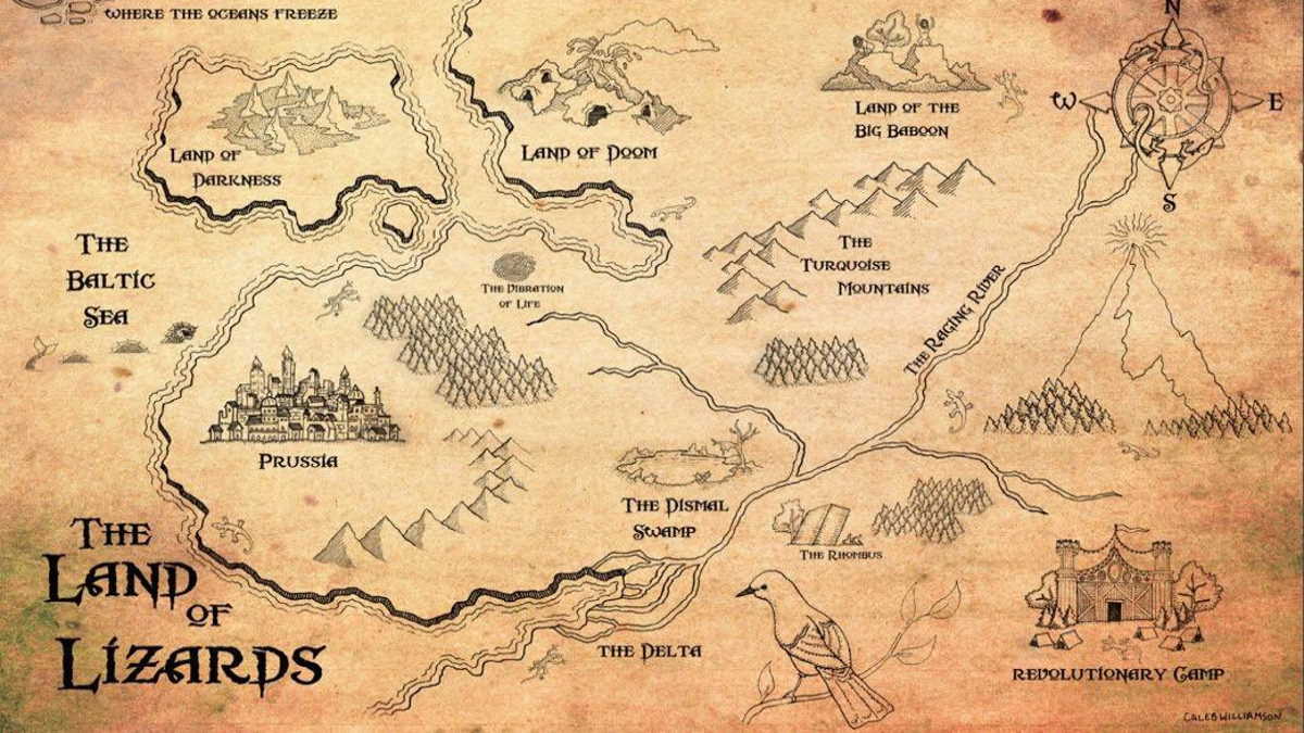 Phish Gamehendge Map
