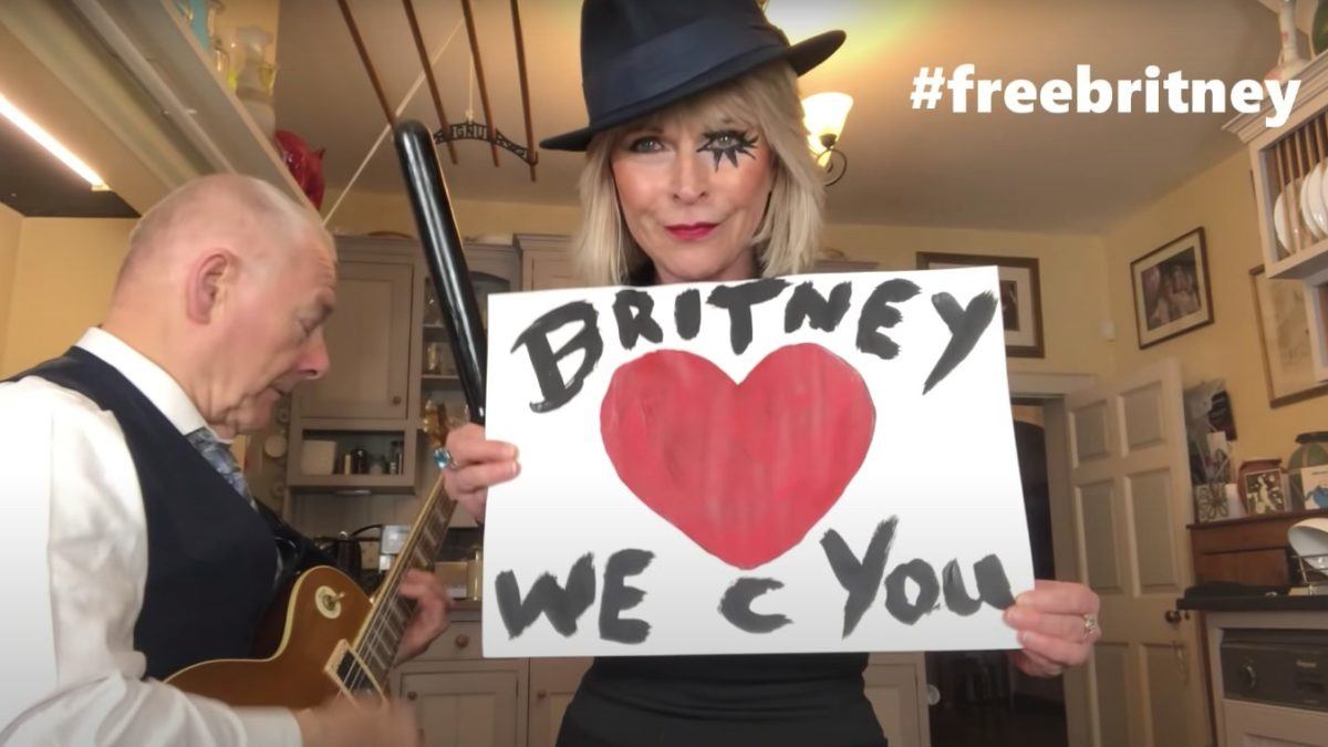 Robert Fripp & Toyah Willcox Cover Britney Spears’ ‘Toxic’