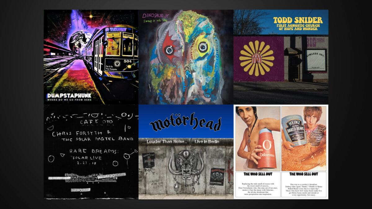 Today's New Albums: Dumpstaphunk, Dinosaur Jr, Todd Snider & More