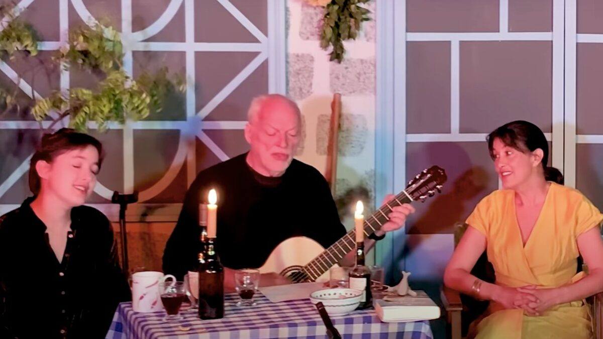 David Gilmour Covers Leonard Cohen’s ‘Thanks For The Dance’ For ‘Von Trapped Family’ Livestream Series