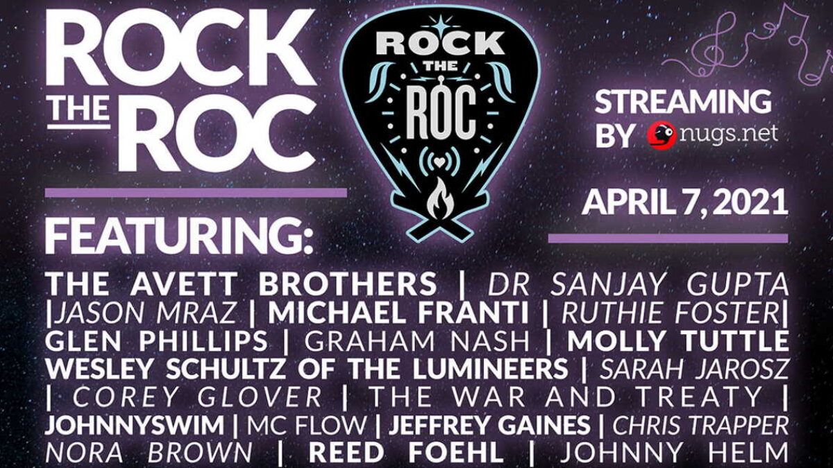 Today's Livestreams, April 7, 2021: Rock The Roc Benefit, Rufus Wainwright, Rhett Miller & More