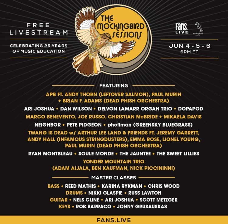The Mockingbird Foundation Announces ‘The Mockingbird Sessions’ Virtual