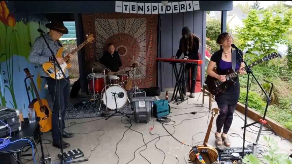 Ten Spiders Full Band Live Stream #11: Dark Side of the Spiders