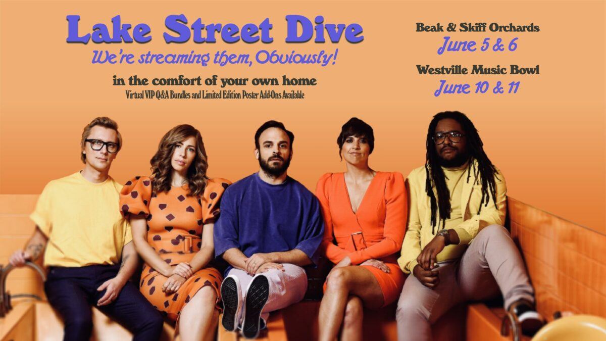 Today’s Livestreams, June 5, 2021: Lake Street Dive, Watchhouse, Disco Biscuits & More